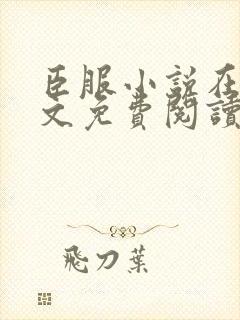 臣服小说在线全文免费阅读笔趣阁无弹窗