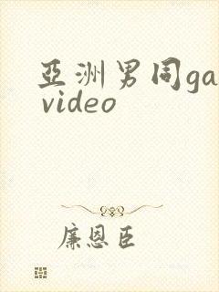 亚洲男同gay video