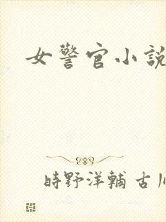 女警官小说封面