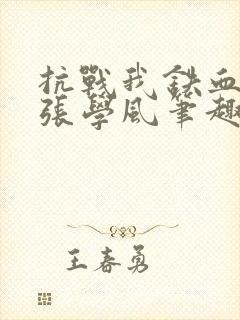 抗战我铁血少帅张学风笔趣阁