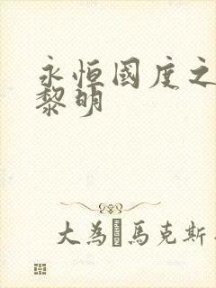 永恒国度之黑暗黎明封面