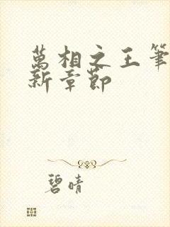 万相之王笔趣最新章节