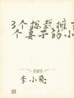 3个总裁拥有一个妻子的小说