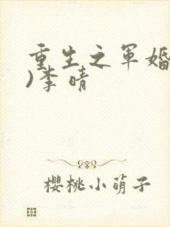 重生之军婚(h)李晴封面
