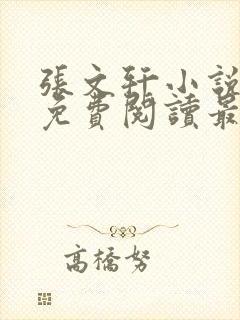 张文轩小说全文免费阅读最新章节封面