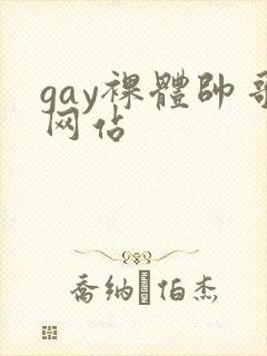 gay裸体帅哥网站