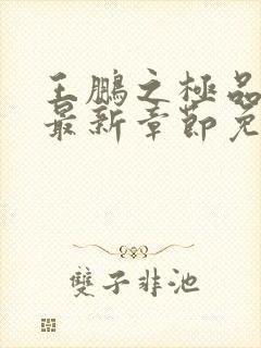 王鹏之极品家丁最新章节免费阅读