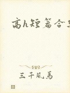 高h短篇合集封面