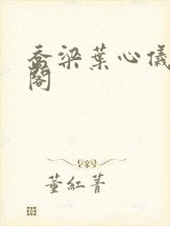 乔梁叶心仪笔趣阁