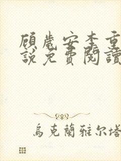 顾岁安李重宴小说免费阅读