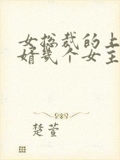 女总裁的上门女婿几个女主