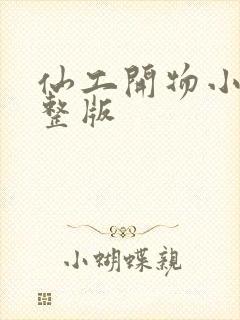 仙工开物小说完整版