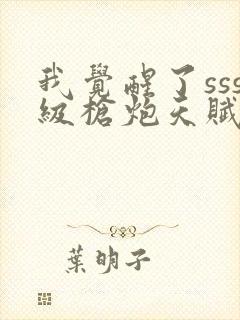 我觉醒了sss级枪炮天赋