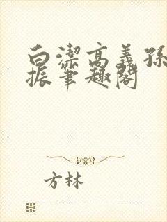 白洁高义孙倩赵振笔趣阁封面