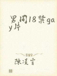 男同18禁gay片