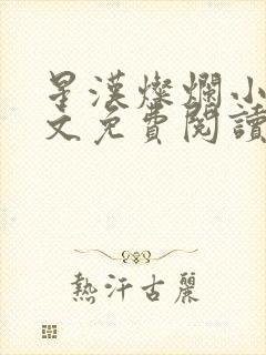 星汉灿烂小说全文免费阅读