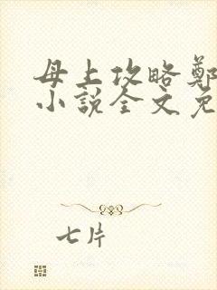 母上攻略郑怡云小说全文免费阅读