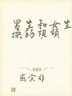 男生和女生互相操的视频封面