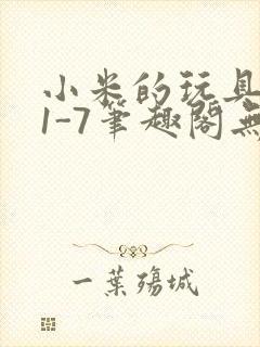 小米的玩具日记1-7笔趣阁无广告