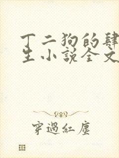 丁二狗的肆意人生小说全文免费