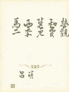 马西莫和劳拉第二季免费观看高清