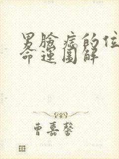 男脸痣的位置与命运图解