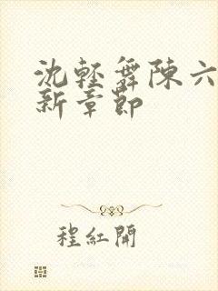 沈轻舞陈六何最新章节