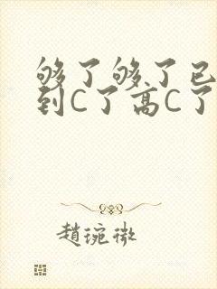 够了够了已经满到C了高C了封面
