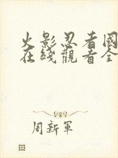 火影忍者国语版在线观看全集