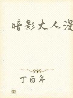 暗影大人漫画
