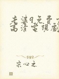 老婆9免费完整高清电视剧看