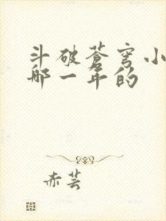 斗破苍穹小说是哪一年的