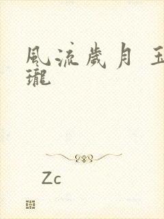 风流岁月 玉玲珑封面