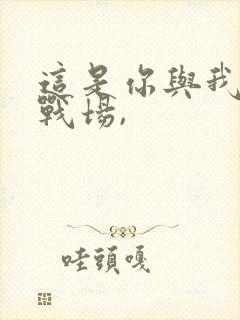 这是你与我最后战场,