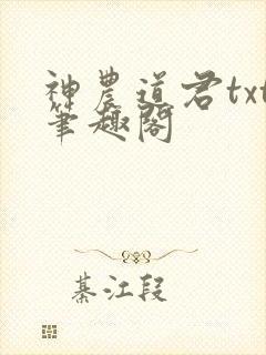 神农道君txt笔趣阁