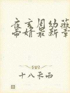 夜玄周幼薇万古帝婿最新章节笔趣阁