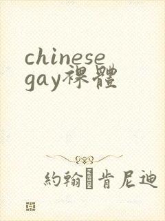 chinesegay裸体