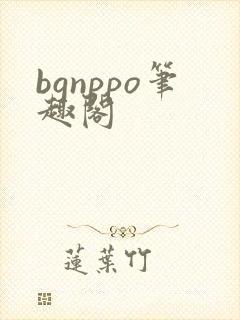bgnppo笔趣阁