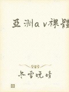 亚洲a v裸体