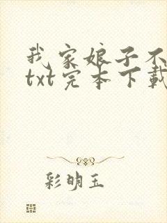 我家娘子不对劲txt完本下载