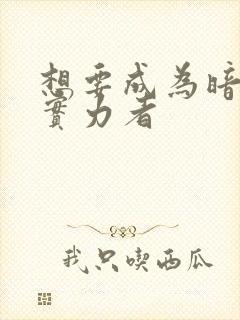 想要成为暗影之实力者