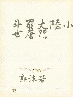 斗罗大陆小说绝世唐门