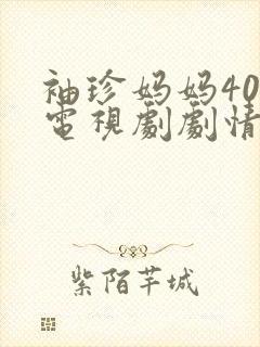 袖珍妈妈40集电视剧剧情介绍封面