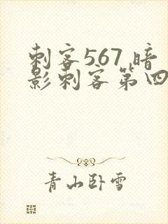 刺客567 暗影刺客第四季