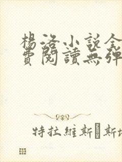 杨洛小说全文免费阅读无弹窗下载