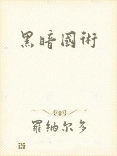 黑暗国术封面