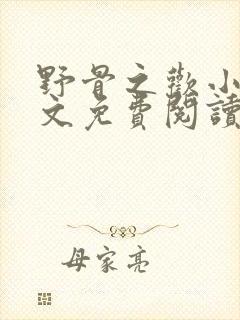 野骨之欢小说全文免费阅读最新章节