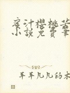 蜜汁樱桃苦咖啡小说免费笔趣阁封面