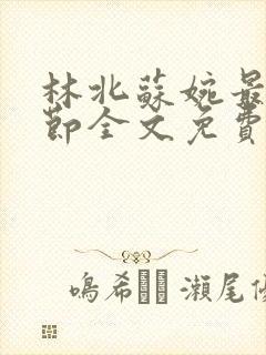 林北苏婉最新章节全文免费阅读封面