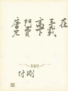 唐门高手在异世免费下载封面